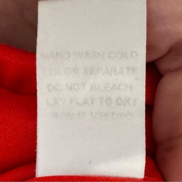 Altar'd State Red Mini Sundress with Square Neck Sz L - Picture 10 of 10